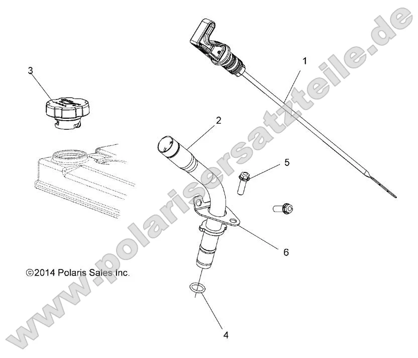 Engine, Oil Dipstick