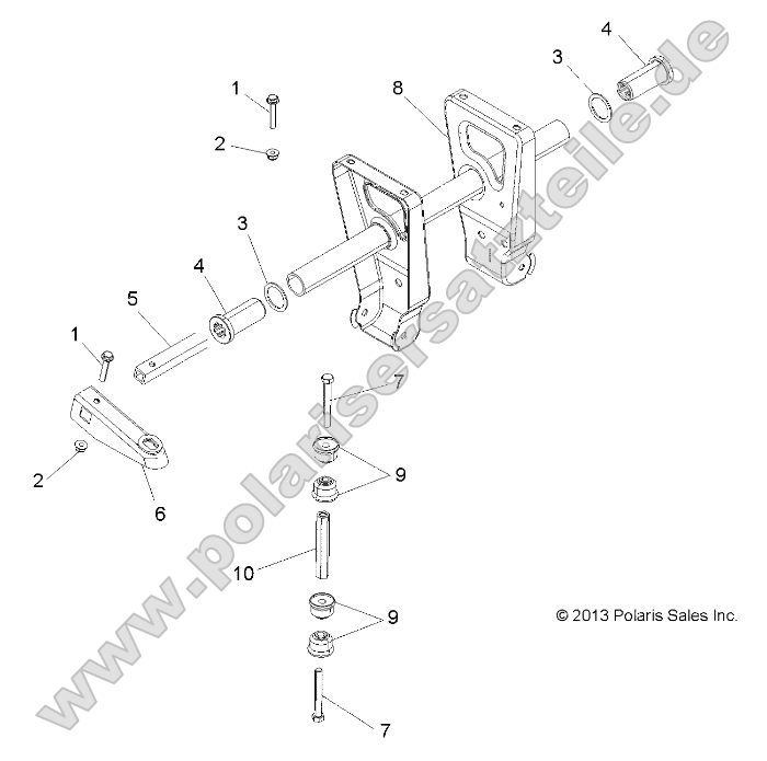 Suspension, Torsion Bar (built 10/04/13 and after) Suspension, Torsion Bar (built 10/04/13 and after)
