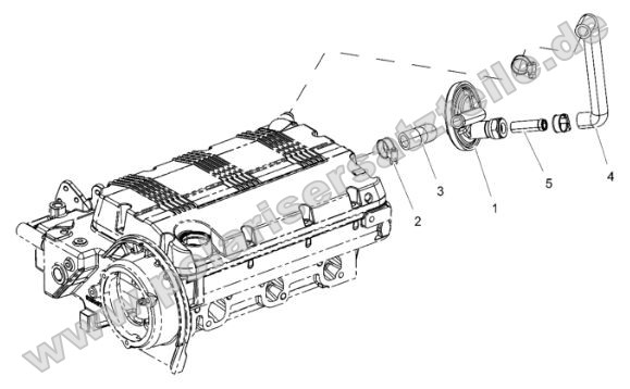Engine, Breather System Engine, Breather System