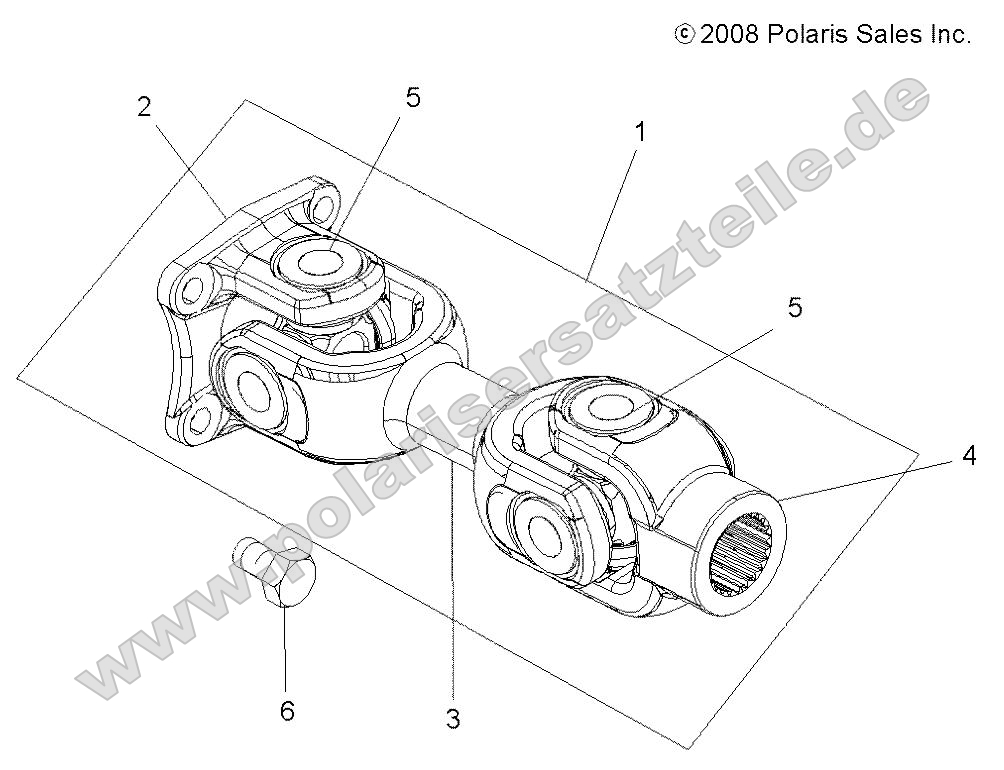 Drive Train, Prop Shaft, Rear Drive Train, Prop Shaft, Rear