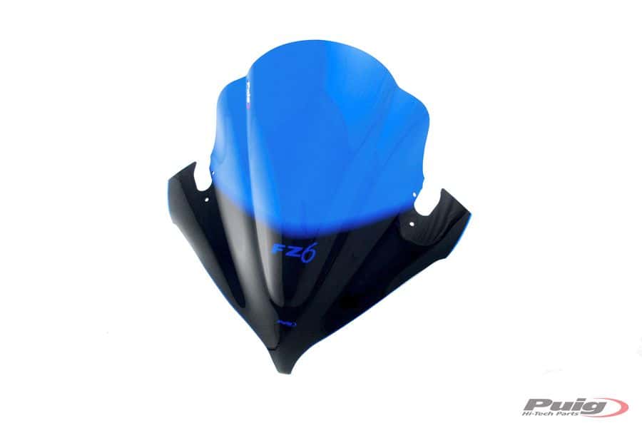 PUIG RACINGSCHEIBE YAMAHA FZ6 FAZER 04-08' C/BLAU - 1646A