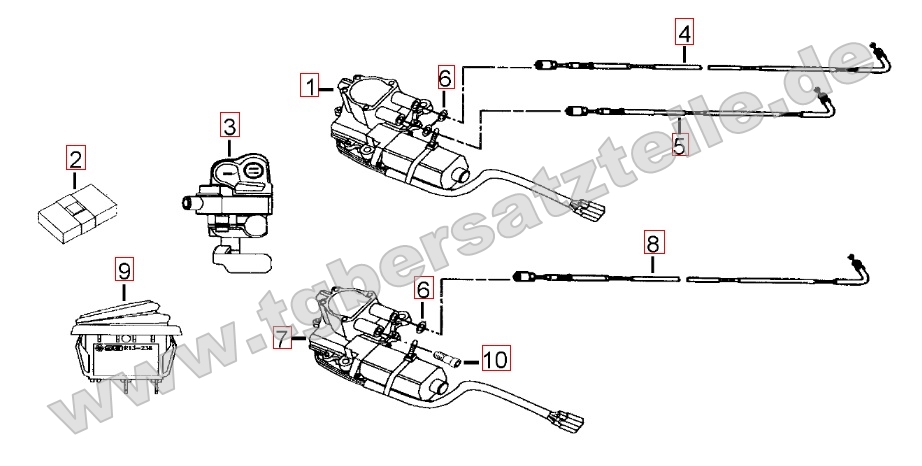 Stellmotor Differenzialsperre