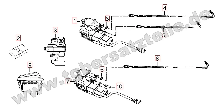 Stellmotor Differenzialsperre
