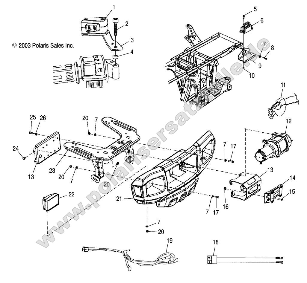 Winch Asm. Winch Asm.