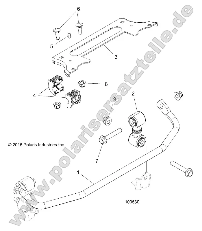 Suspension, Stabilizer Bar, Front