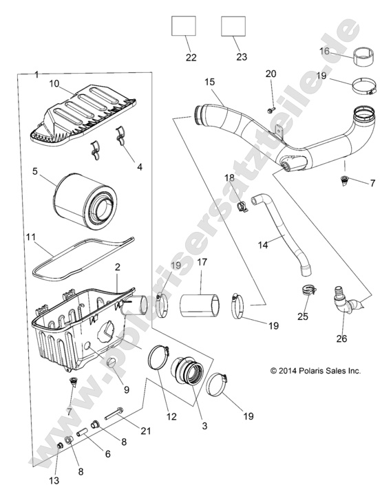 Engine, Air Intake System