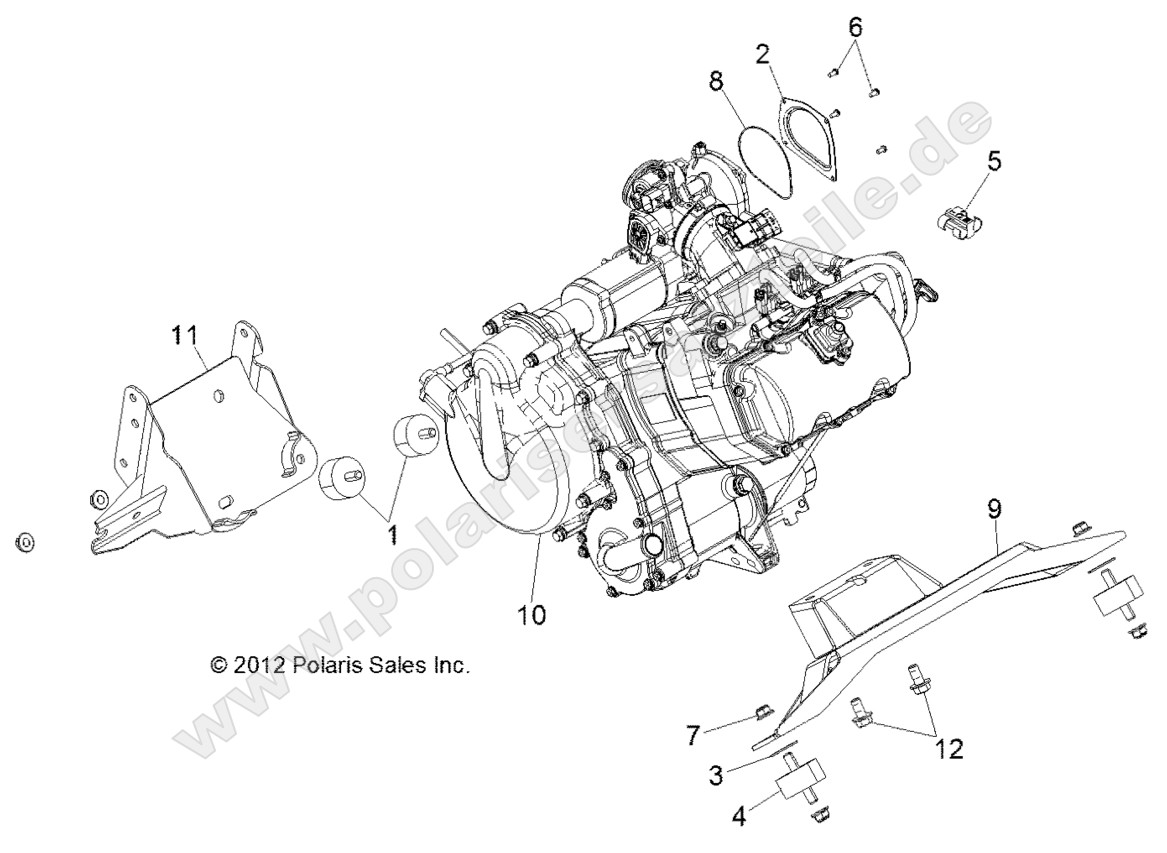 Engine, Mounting Engine, Mounting