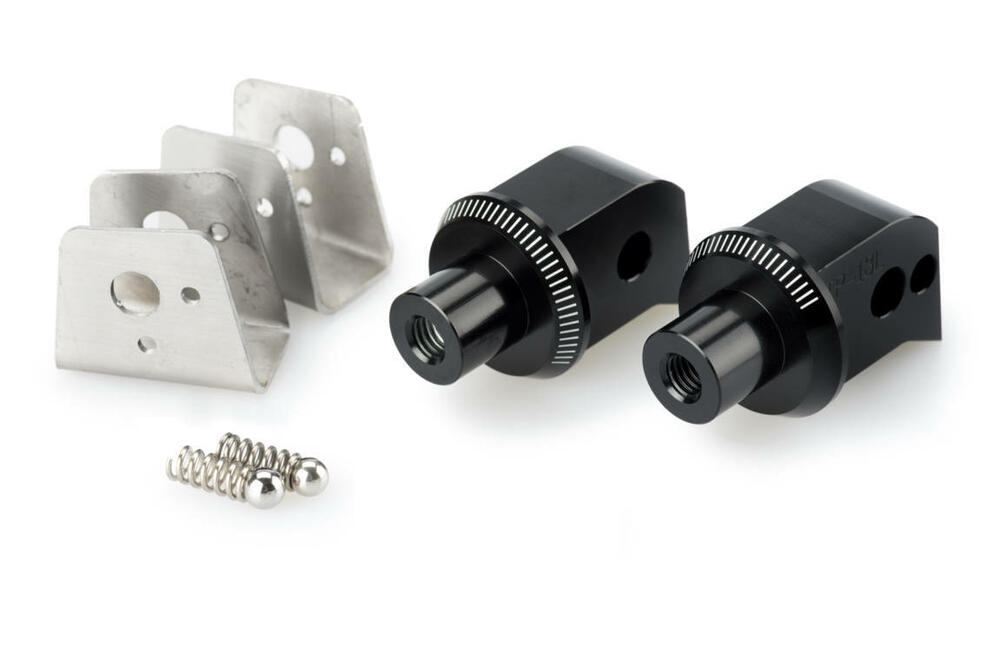 PUIG FUSSRASTEN MITFAHRER ADAPTER SET TRIUMPH (TP-13) - 8798N