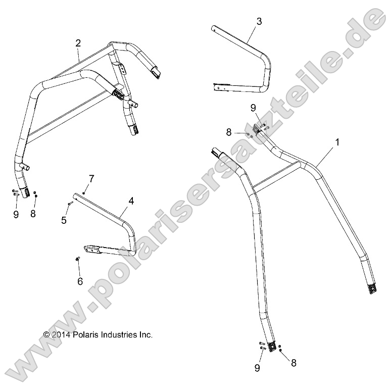 Chassis, Cab Frame and Side Bars Chassis, Cab Frame and Side Bars