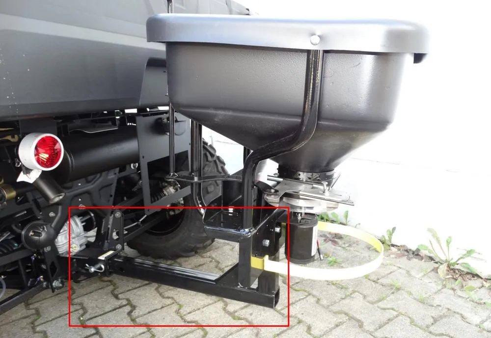 Moose_Gera_tehalterung Moose Utility Division Gerätehalterung für Anhängerkupplung 51 mm - 4503-0060