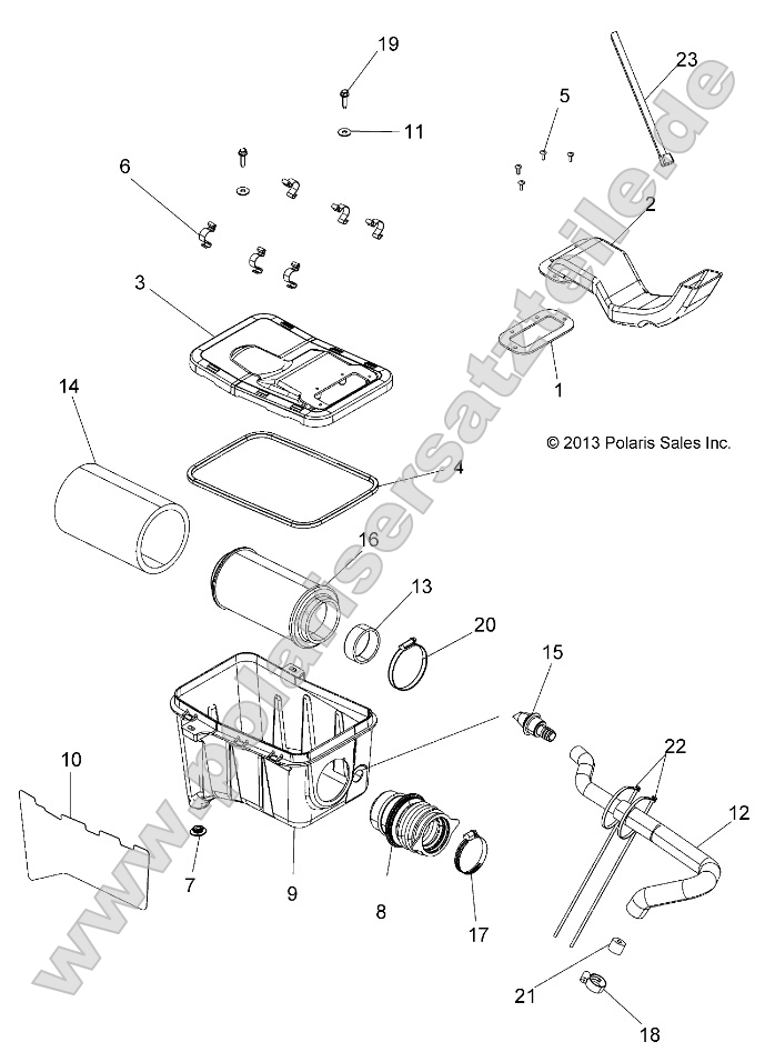 Engine, Air Intake System Engine, Air Intake System