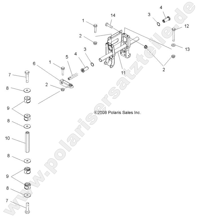 SUSPENSION, TORSION BAR SUSPENSION, TORSION BAR