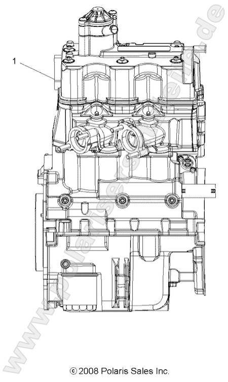 ENGINE, SHORT BLOCK