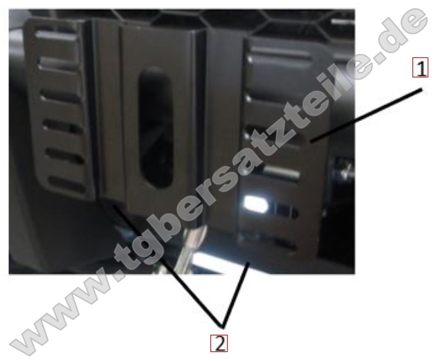 Nummernschildhalterung