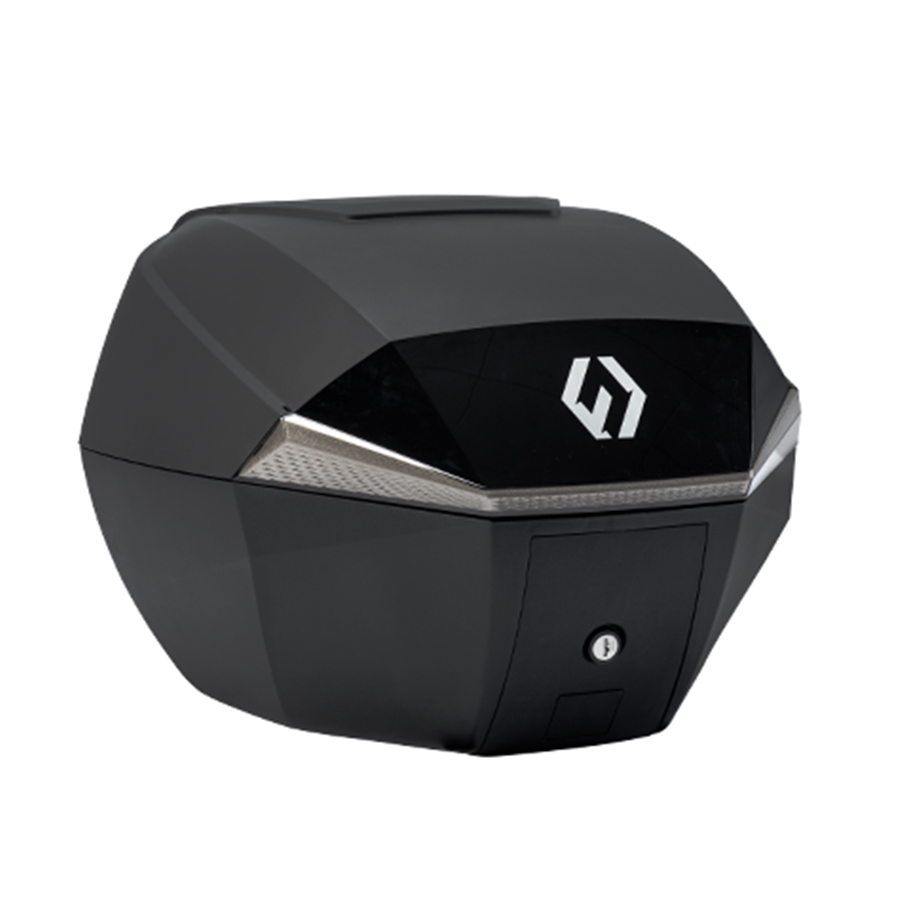 Furchtlos_SHIELD_S_Basic_Topcase___35_Liter___schwarz_silber___inkl_Montagekit___FU02TCPL000S14EX___100002 Furchtlos SHIELD S Basic Topcase - 35 Liter - schwarz/silber - inkl. Montagekit