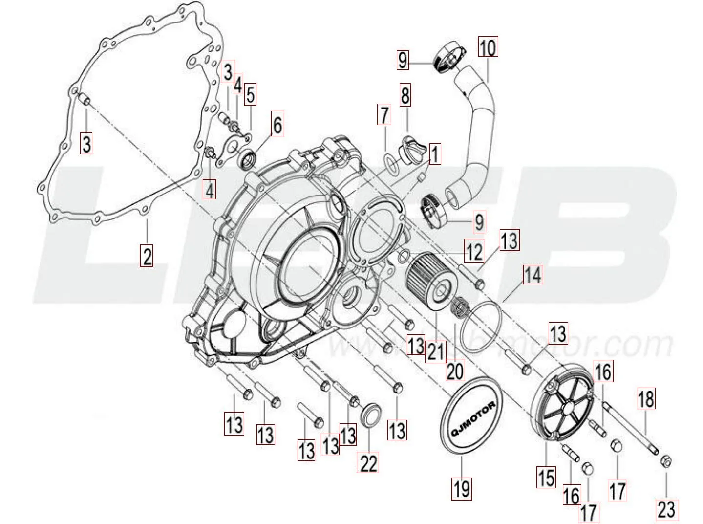 Abdeckung rechts Abdeckung rechts