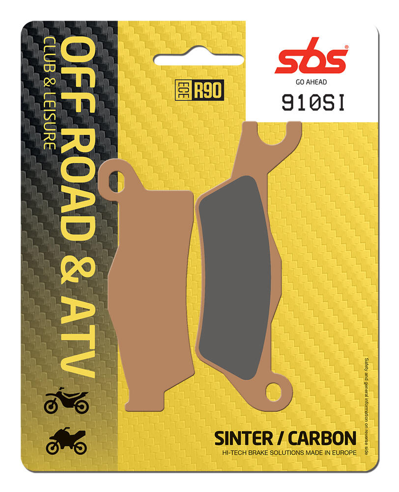 SBS_910_SI SBS Bremsbeläge Offroad & ATV Sintermetall - 910SI