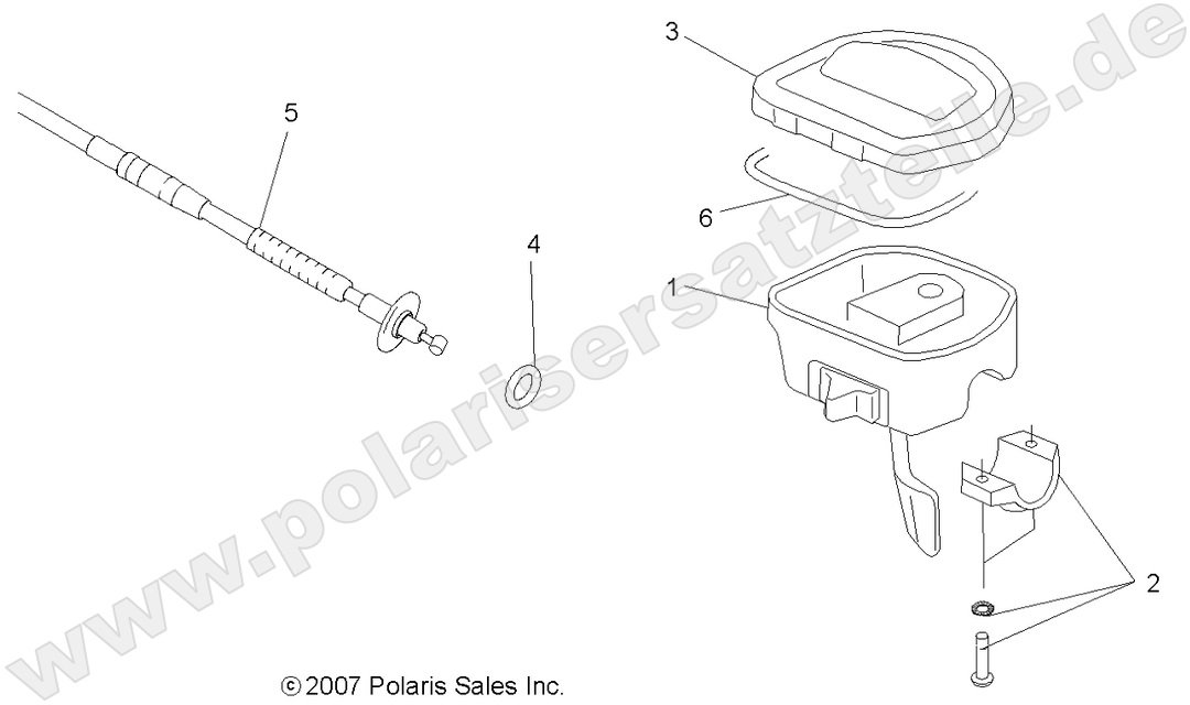 STEERING, CONTROLS, THROTTLE ASM. and CABLE STEERING, CONTROLS, THROTTLE ASM. and CABLE