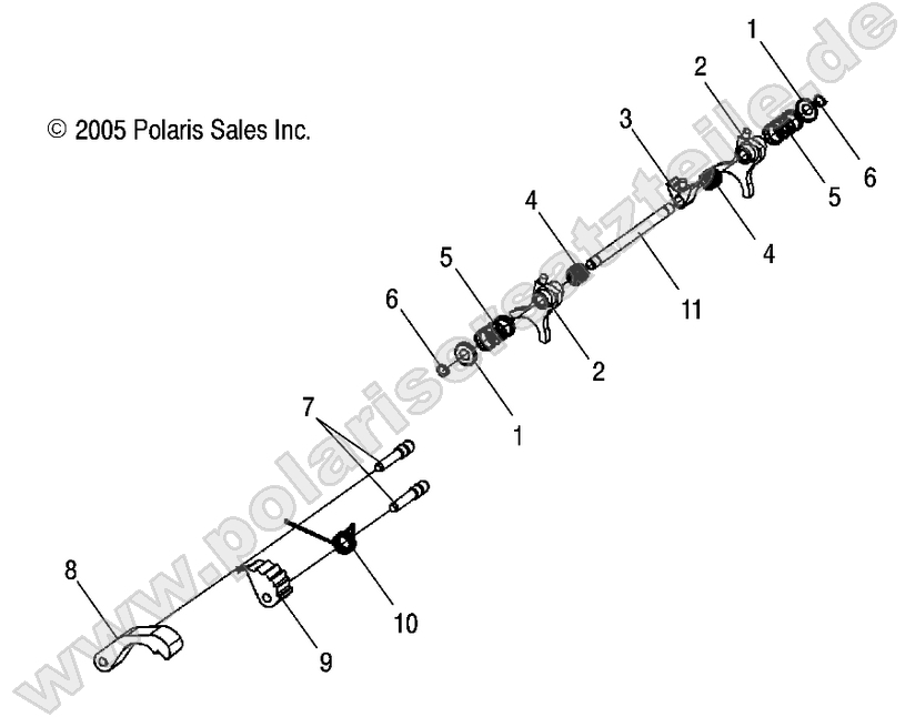 TRANSMISSION, SHIFT FORKS TRANSMISSION, SHIFT FORKS