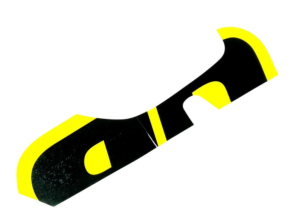 TGB Aufkleber 1 Seitenverkleidung li. schwarz-matt / gelb - 536901SY