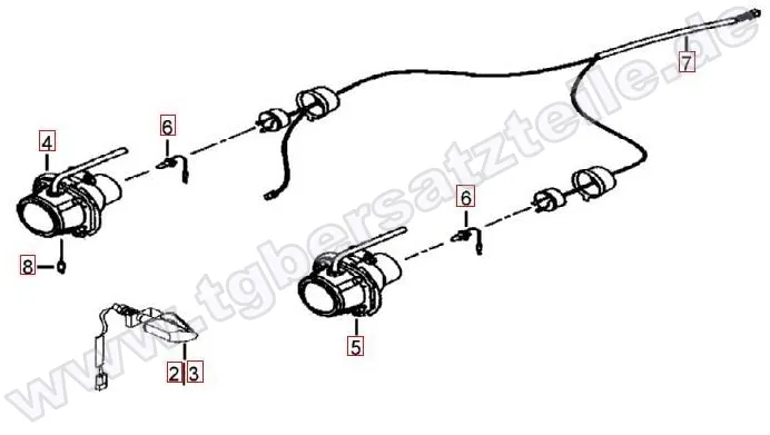 Scheinwerfer-Blinker vorne