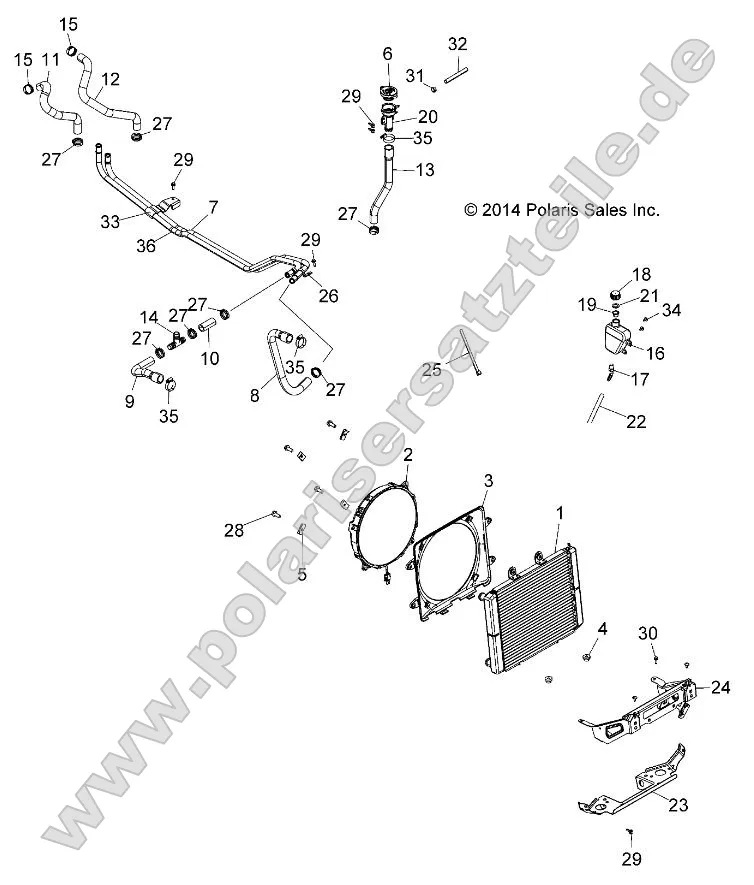 Engine, Cooling System Engine, Cooling System