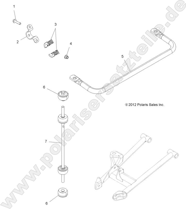 SUSPENSION, STABILIZER BAR