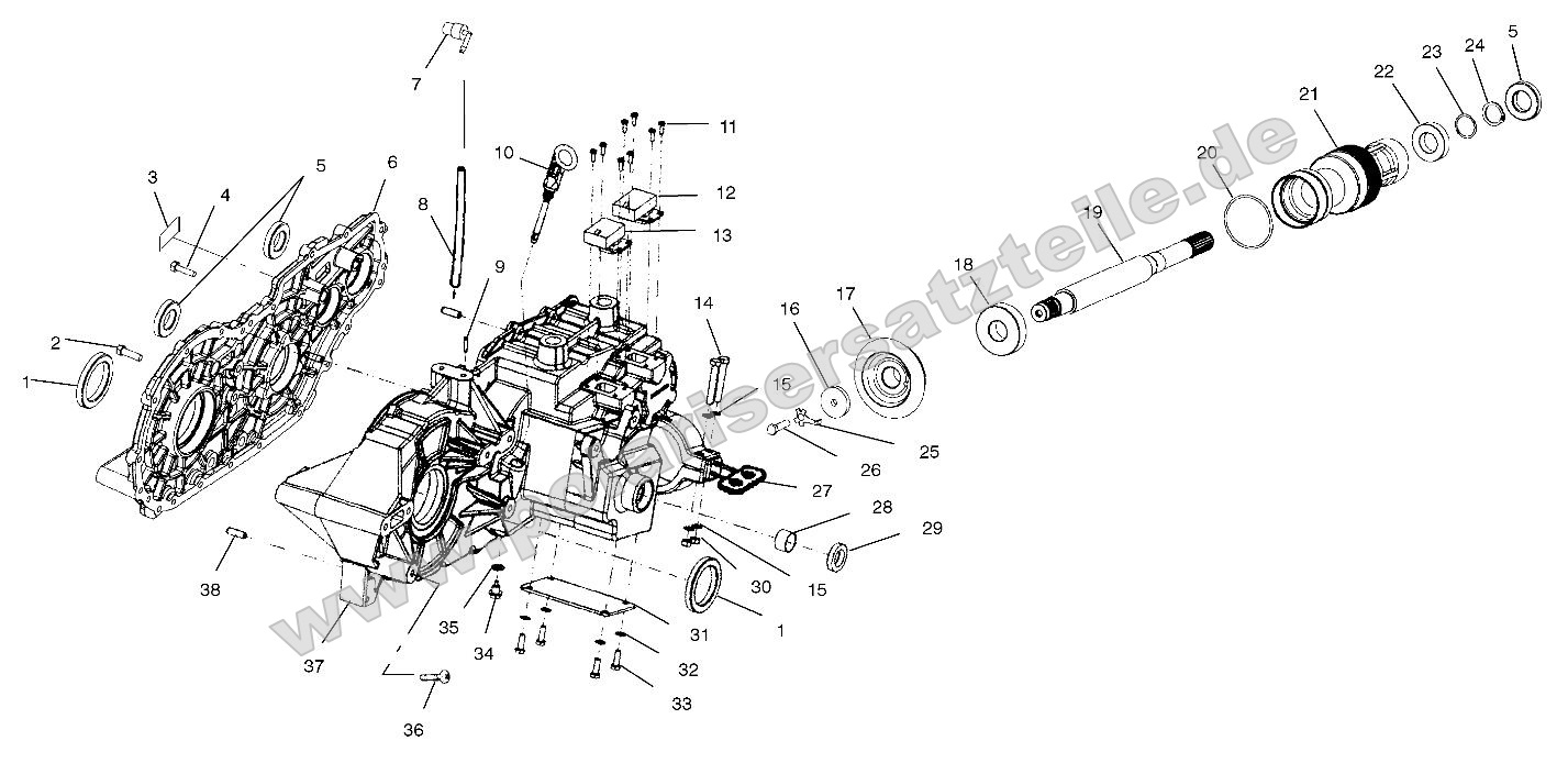 Gearcase (Cases and Snorkel) Gearcase (Cases and Snorkel)