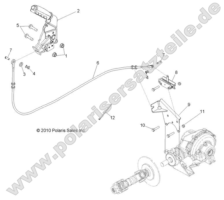 Brakes, Park Brake Asm.