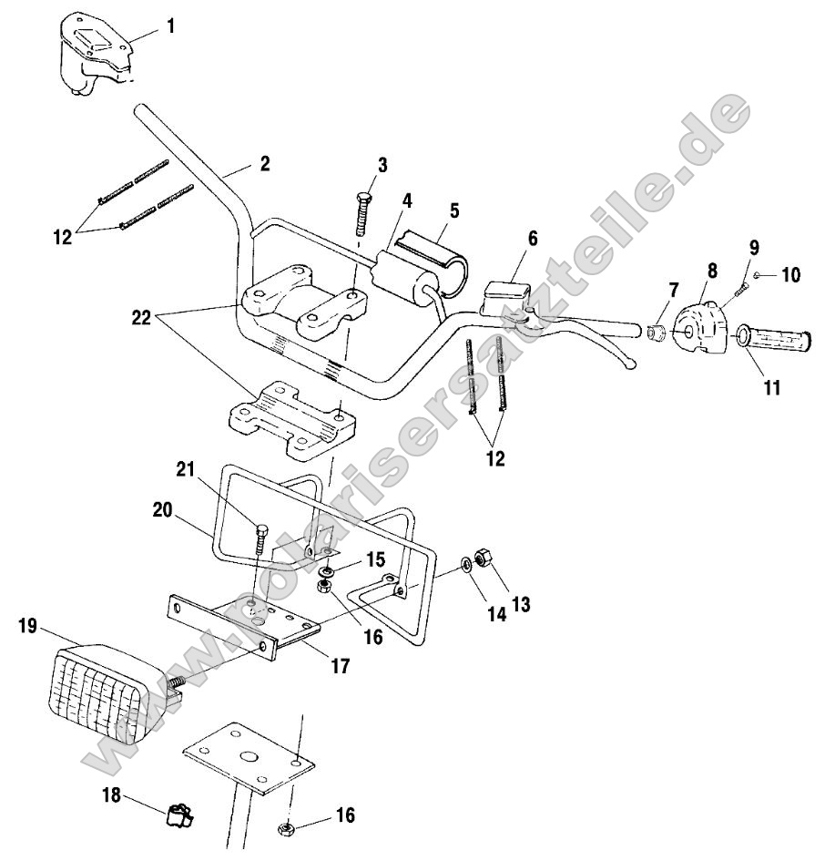 Handlebar/Headlight Handlebar/Headlight