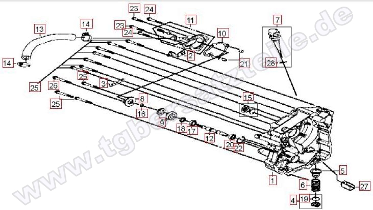 Gehäusedeckel rechts