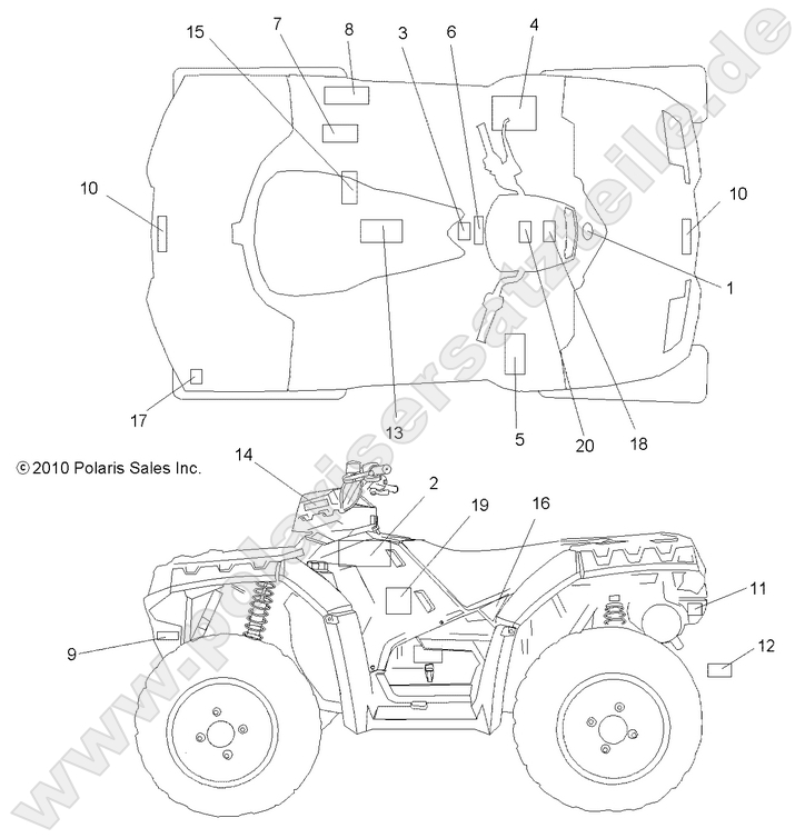 BODY, DECALS BODY, DECALS