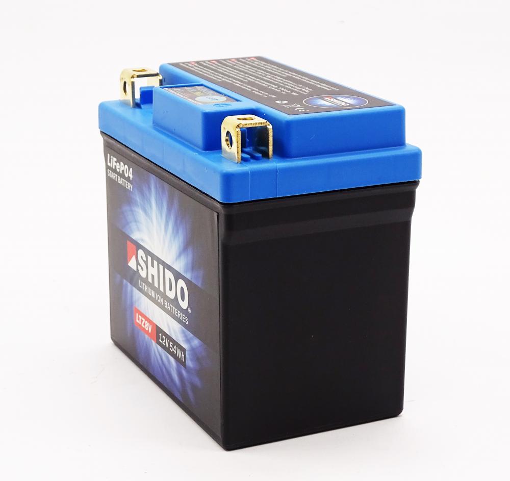 Shido LTZ8V Lithium Ionen Batterie 12V LiFePO4 (YTZ8V)