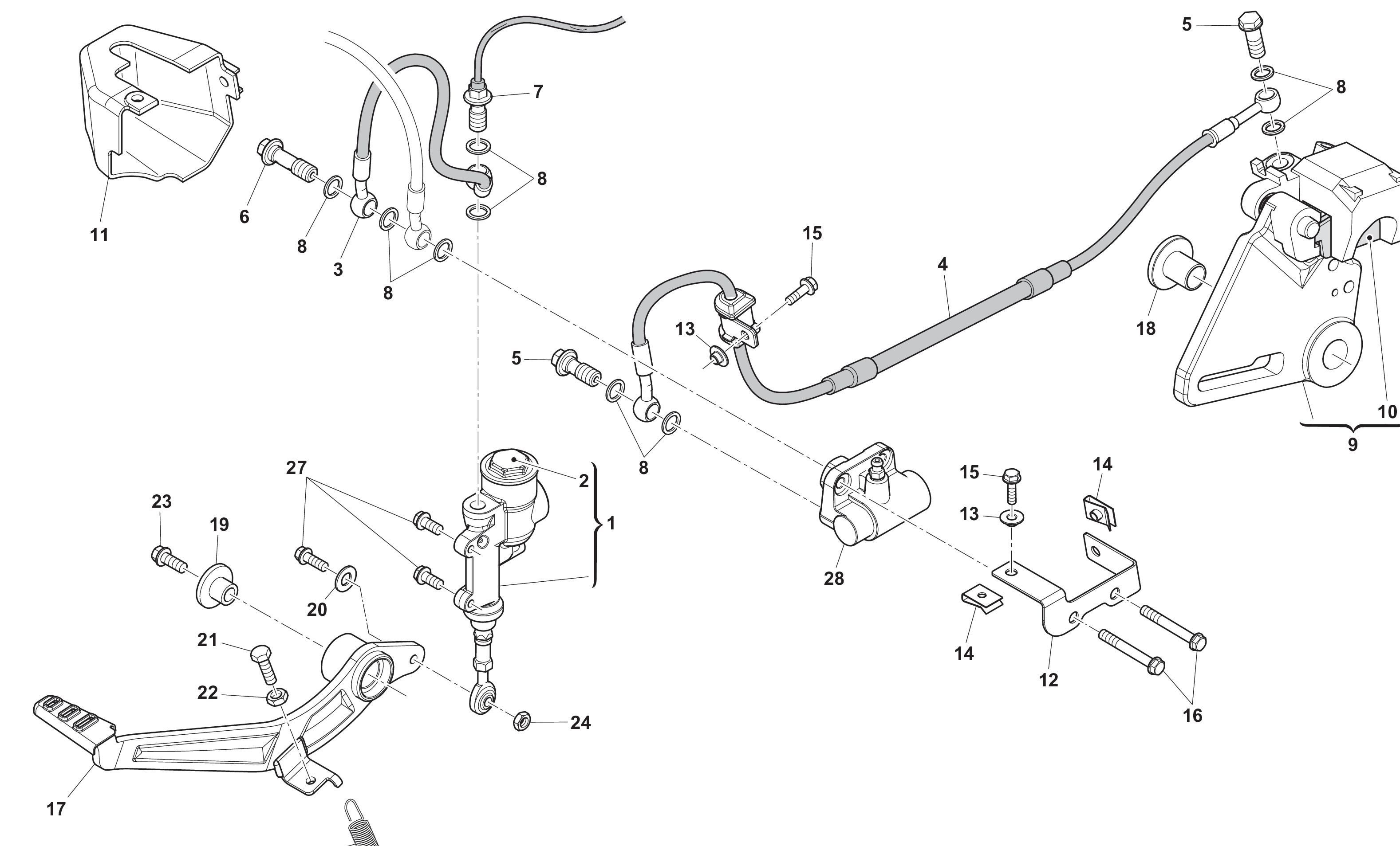 Bremssystem hinten Bremssystem hinten