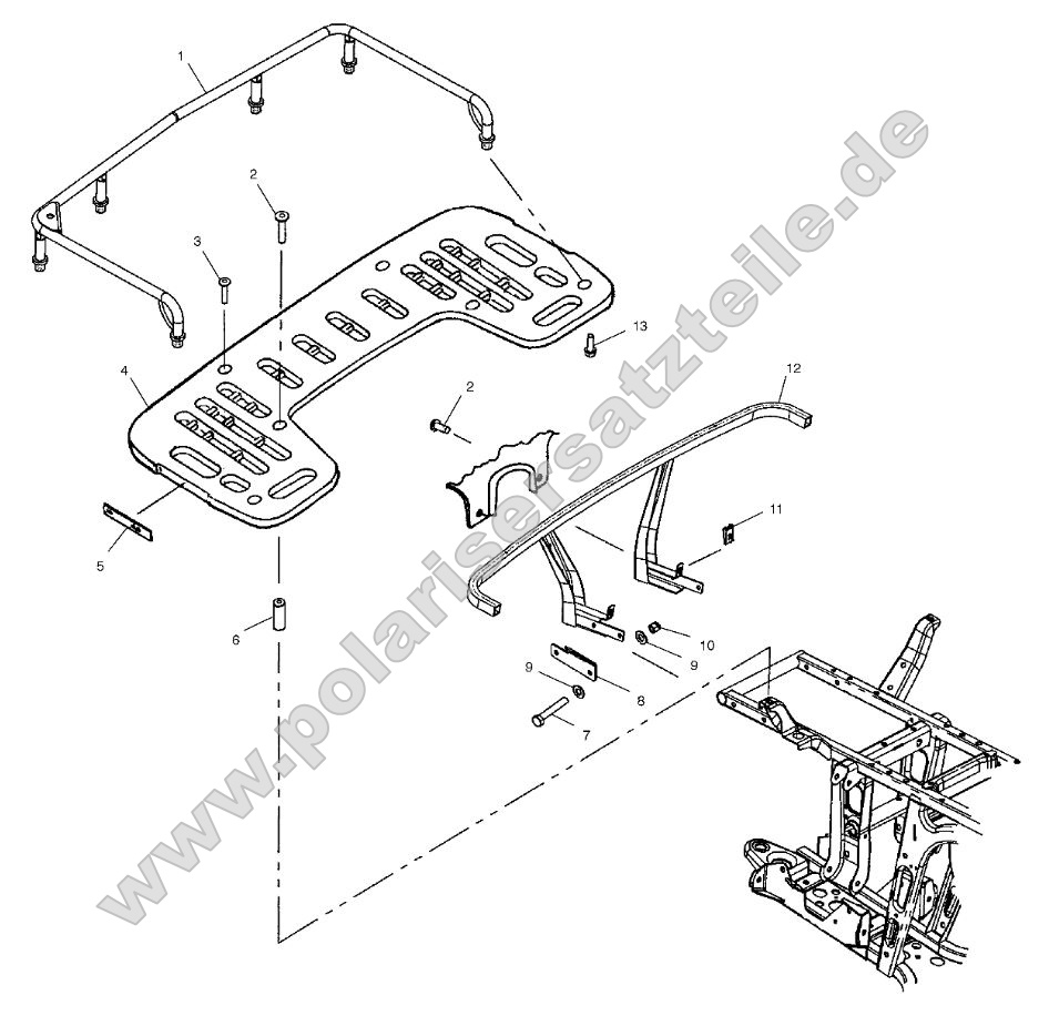 Rear Rack Mouting (if built after 9/03/01) Rear Rack Mouting (if built after 9/03/01)
