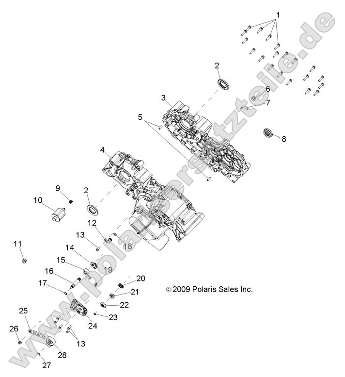 Drive Train, Main Gearcase