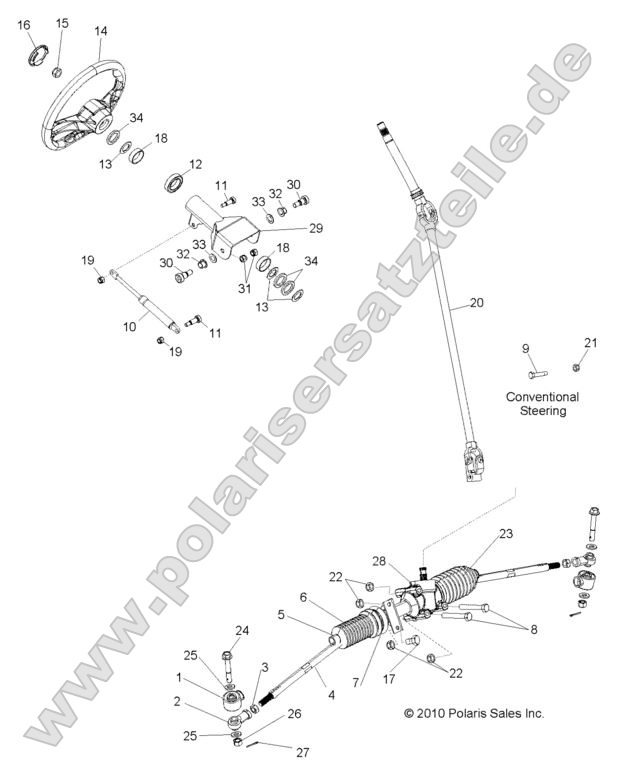 Steering, Steering Asm.