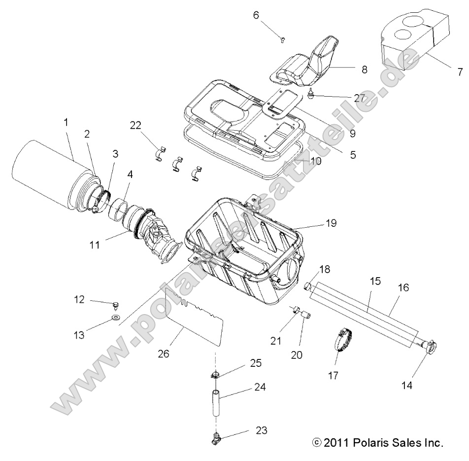 Engine, Air Intake System Engine, Air Intake System