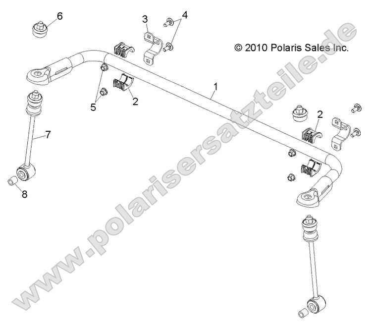 Suspension, Rear Stabilizer Bar