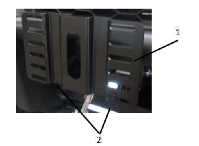 Nummernschildhalterung