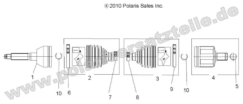 Drive Train, Front Drive Shaft