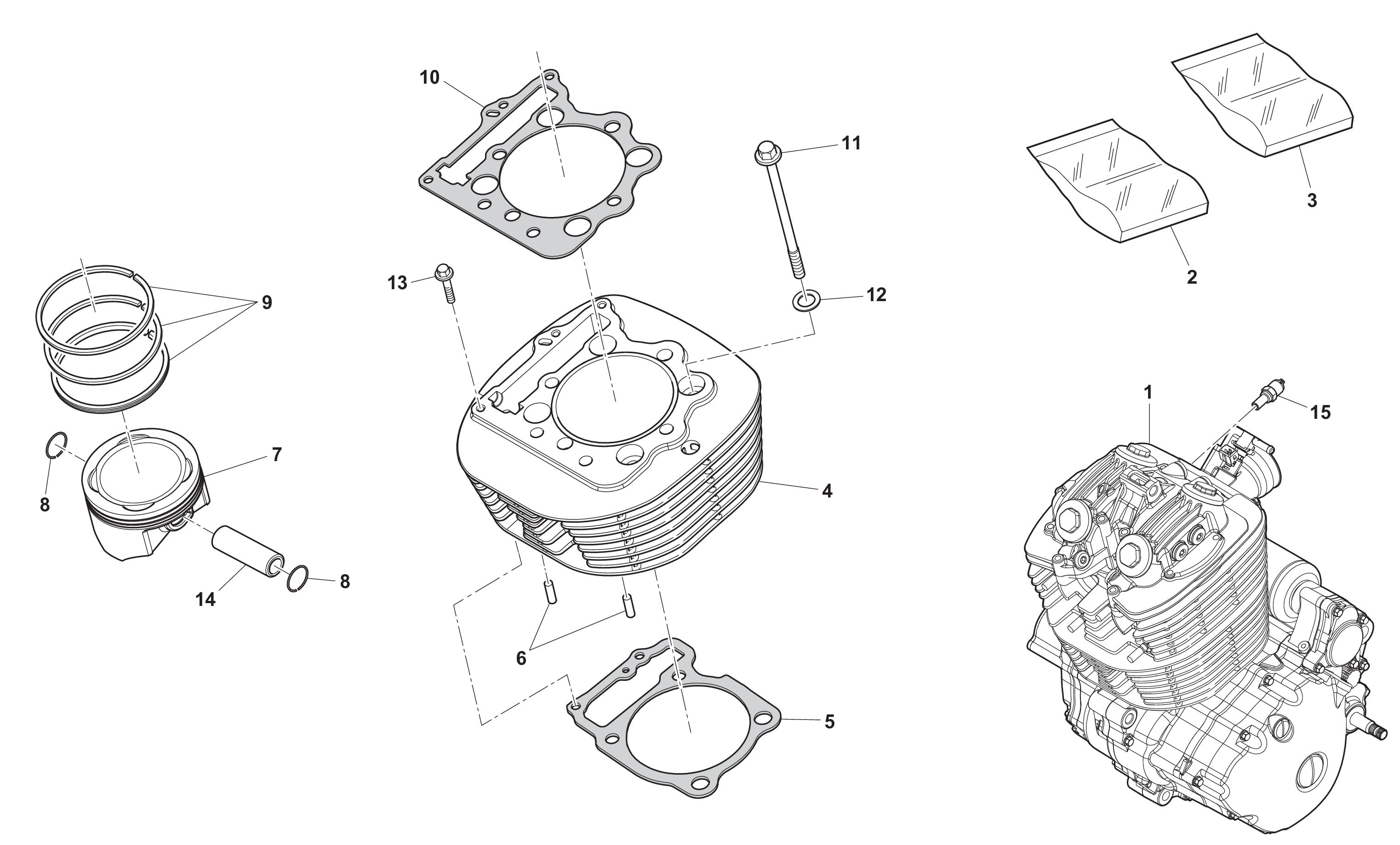 Kolben / Zylinder Kolben / Zylinder