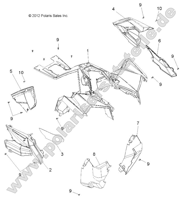 Body, Front Cab and Side Panels Body, Front Cab and Side Panels