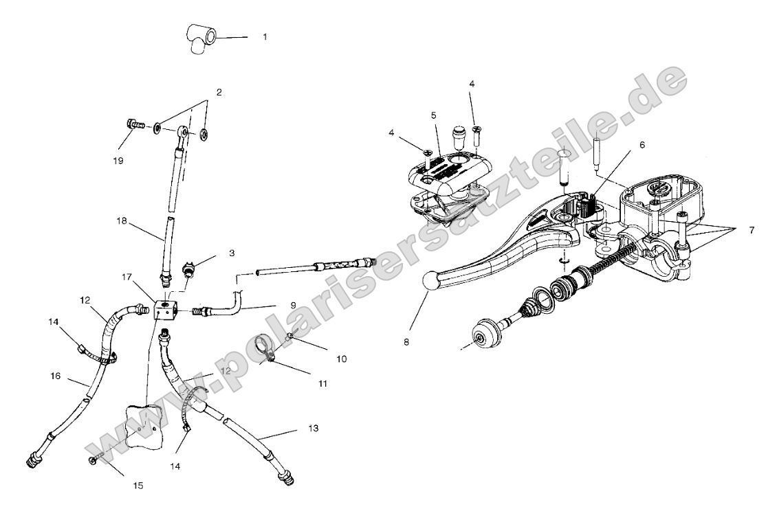 Controls - Master Cylinder/Brake Line Controls - Master Cylinder/Brake Line