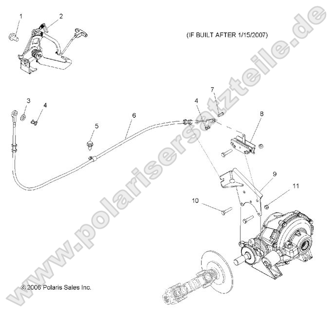 Brake, Park (after 1/15/07)