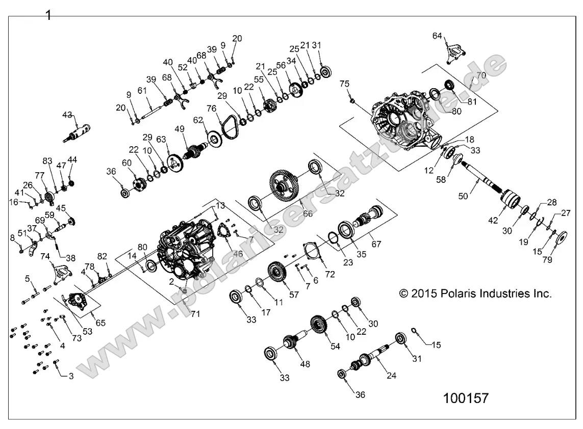Drive Train, Main Gearcase (to 1/4/16) Drive Train, Main Gearcase (to 1/4/16)
