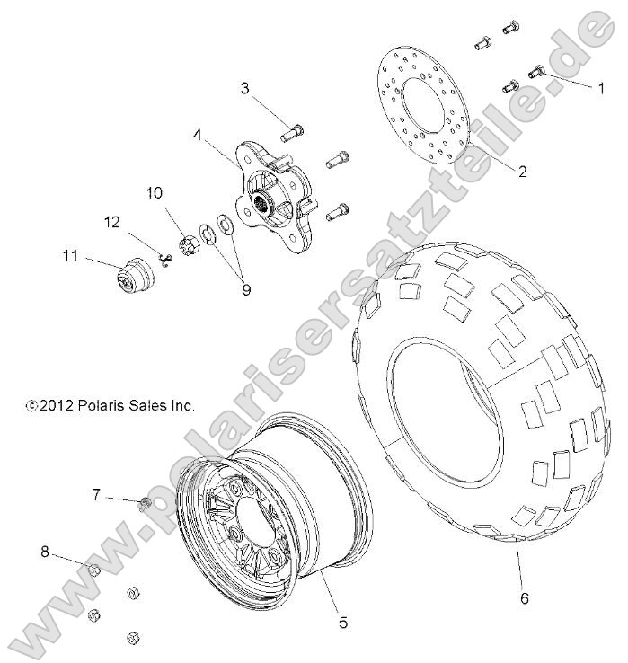 Wheels, Rear Wheels, Rear