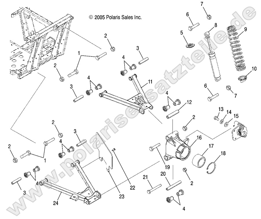 Suspension, Rear Suspension, Rear