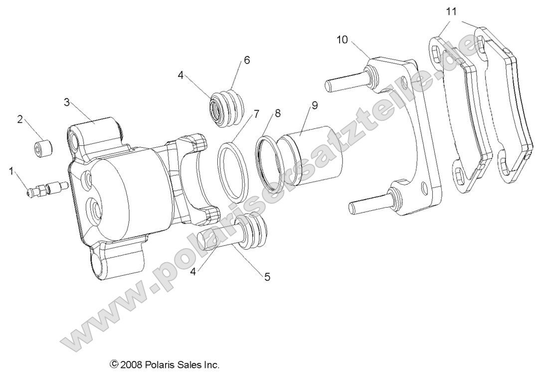 Brakes, Rear Caliper