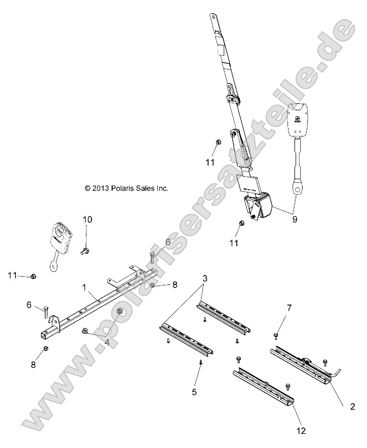 Body, Seat Mounting and Belt